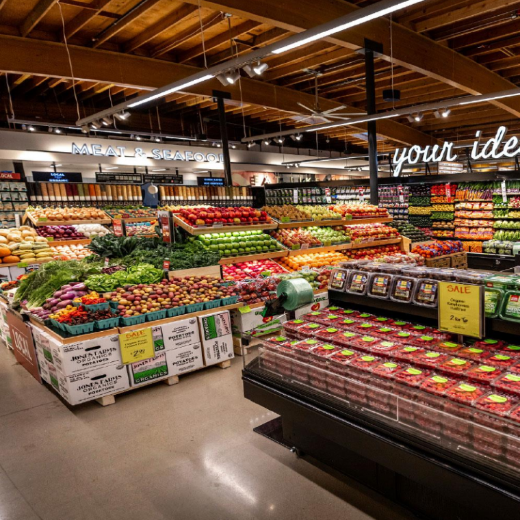 Retail - Supermarket with fresh fruit and veg