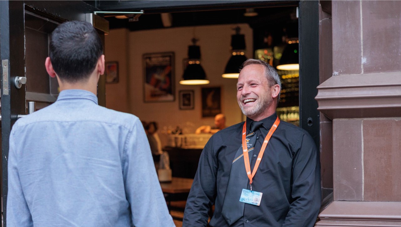 Area Manager Security UK leading SIA-licenced Door Supervisors