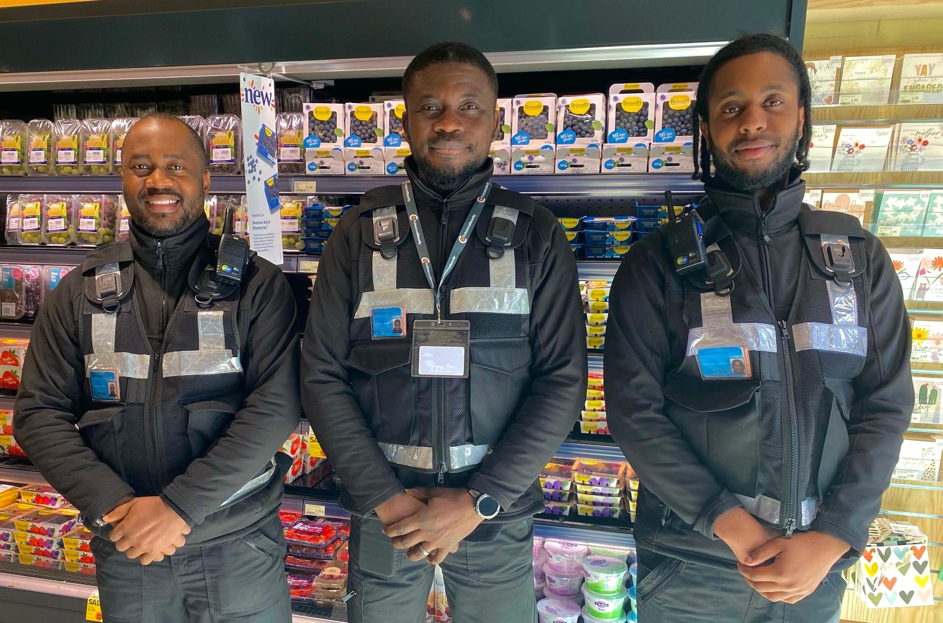 Professional Security team providing Whole Foods Market London security services at the new King’s Road store.