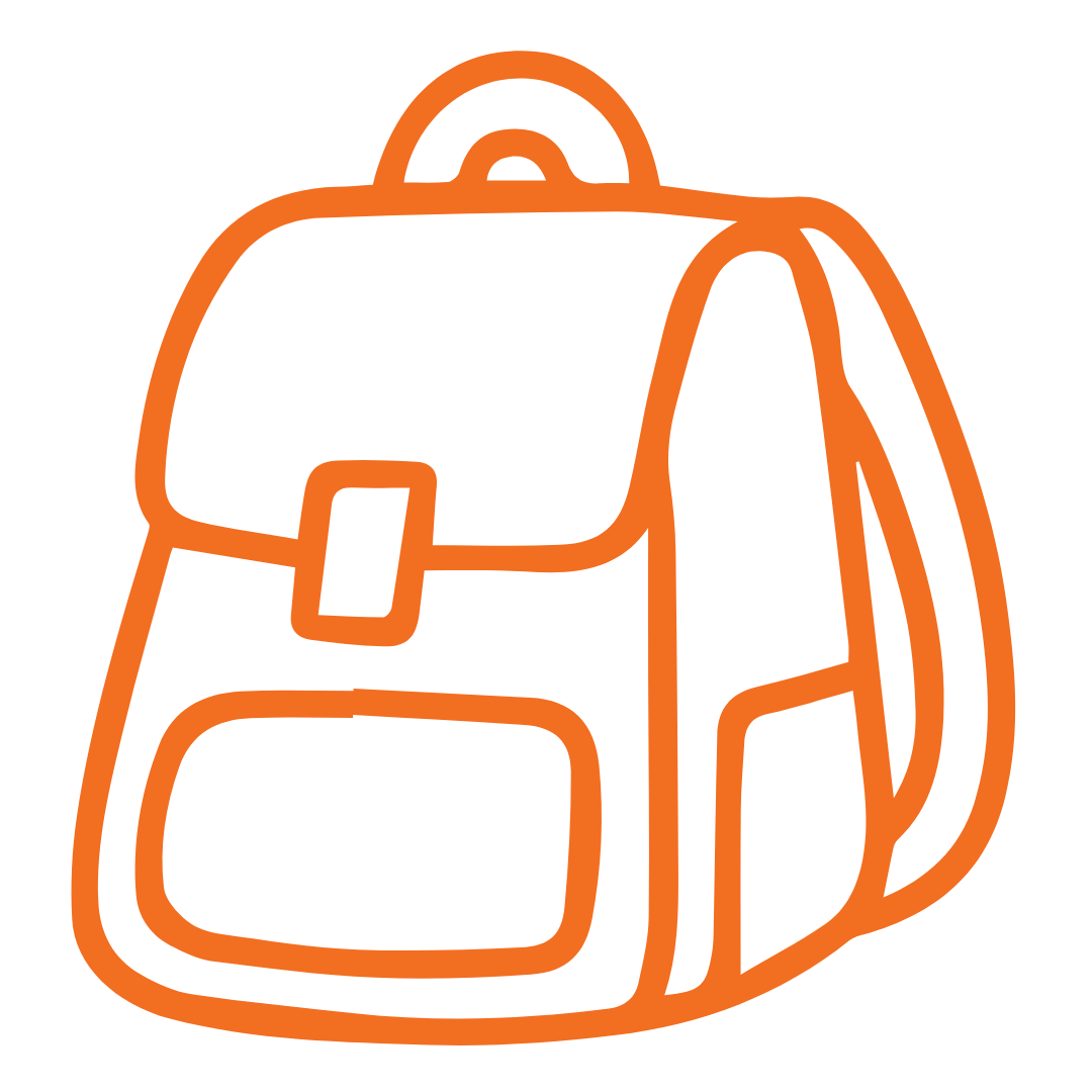 icon of a backpack