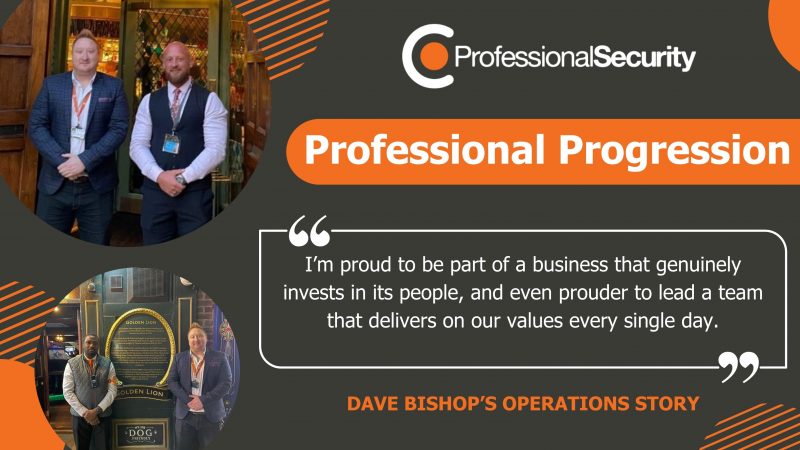 professional progression quote along with 2 images